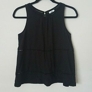 Black Sleeveless Top